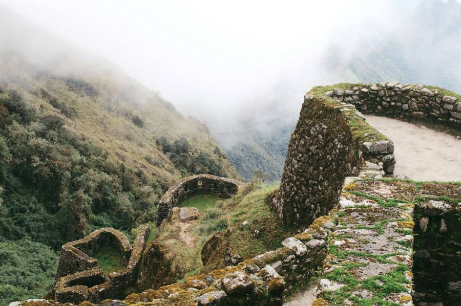Ancient ruins in Asia